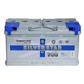 Аккумулятор TUNGSTONE SilverStar (100 Ah) 850 A, 12 V Обратная, R+ L5 Аккумулятор TUNGSTONE SilverStar (100 Ah) 850 A, 12 V Обратная, R+ L5