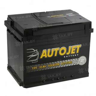 Аккумулятор AUTOJET (55 Ah) 450 A, 12 V Обратная, R+ L2 Аккумулятор AUTOJET (55 Ah) 450 A, 12 V Обратная, R+ L2