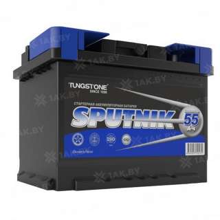 Аккумулятор SPUTNIK (55 Ah) 460 A, 12 V Обратная, R+ L2 Аккумулятор SPUTNIK (55 Ah) 460 A, 12 V Обратная, R+ L2