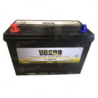 Аккумулятор VESNA ASIA (105 Ah) 900 A, 12 V Прямая, L+ D31 Аккумулятор VESNA ASIA (105 Ah) 900 A, 12 V Прямая, L+ D31