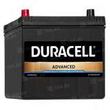 Аккумулятор Duracell Advanced (60 Ah) 480 A, 12 V Прямая, L+ D23 DA60L