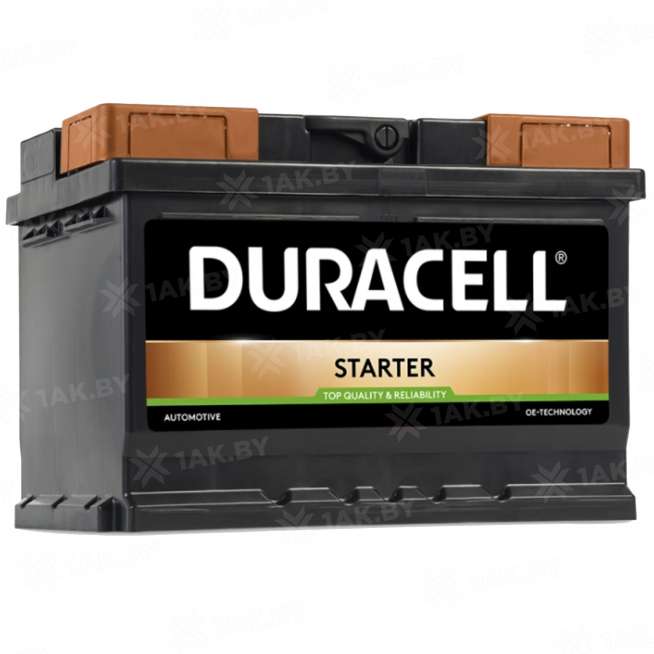 Аккумулятор DURACELL (55 Ah) 450 A, 12 V Обратная, R+ LB2 DS55 0