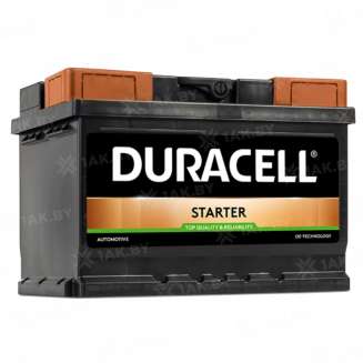 Аккумулятор DURACELL (60 Ah) 480 A, 12 V Обратная, R+ LB2 DS60 0
