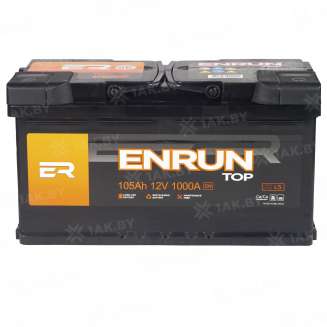 Аккумулятор ENRUN TOP (105 Ah) 1000 A, 12 V Обратная, R+ L5 EN1050P 0