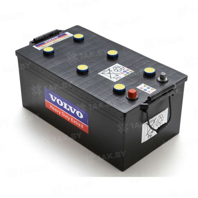 Аккумулятор VOLVO (225 Ah) 1150 A, 12 V Обратная, R+ D6 0