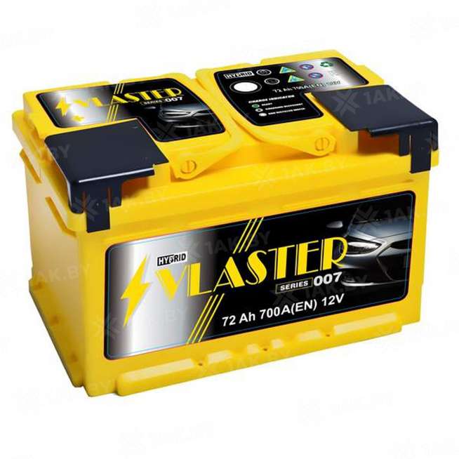 Аккумулятор VLASTER HYBRID PREMIUM (72 Ah) 700 A, 12 V Обратная, R+ LB3 0