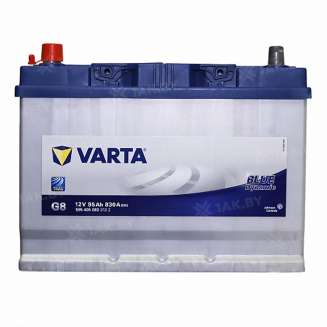 Аккумулятор VARTA Blue Dynamic (95 Ah) 830 A, 12 V Прямая, L+ 0