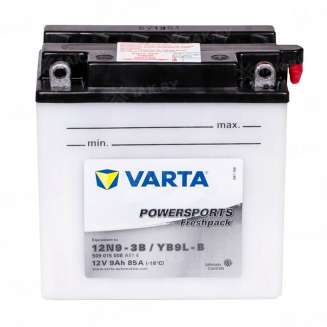 Аккумулятор Varta Powersports (9 Ah) 85 A, 12 V Прямая, L+ 12N9-4B-1 509014 0