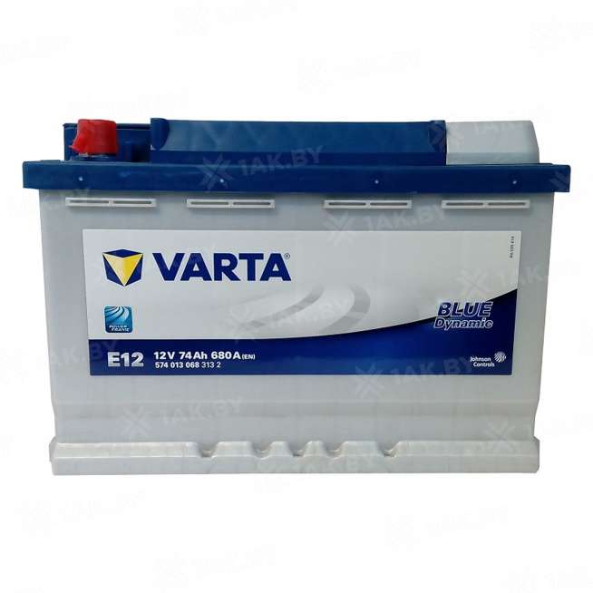 Аккумулятор VARTA Blue Dynamic (74 Ah) 680 A, 12 V Прямая, L+ L3 574013 0