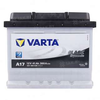 Аккумулятор VARTA Black Dynamic (41 Ah) 360 A, 12 V Обратная, R+ LB1 541400