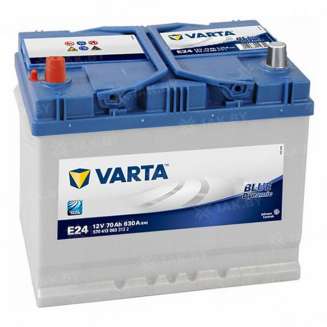 Аккумулятор VARTA Blue Dynamic (70 Ah) 630 A, 12 V Обратная, R+ 0