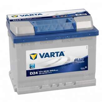 Аккумулятор VARTA Blue Dynamic (60 Ah) 540 A, 12 V Обратная, R+ L2 560408 0