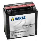 Аккумулятор Varta Powersports AGM (18 Ah) 250 A, 12 V Обратная, R+ YTX20L-BS 518901026-549676