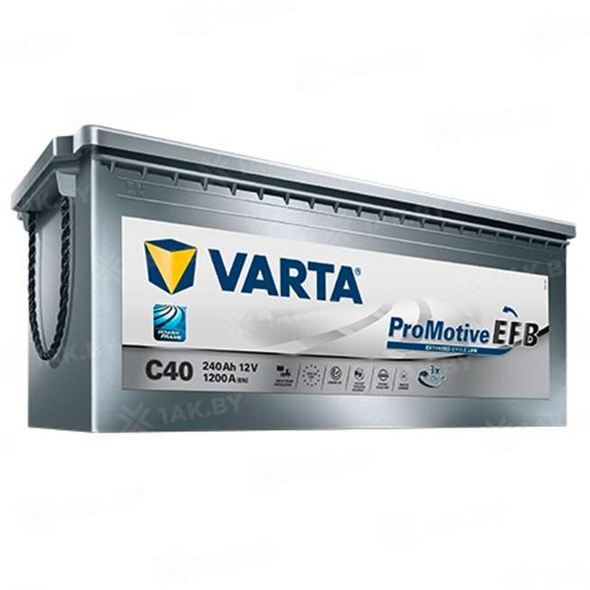 Аккумулятор VARTA PROMOTIVE EFB (240 Ah) 1200 A, 12 V Прямая, L+ TYPE С 628008 0