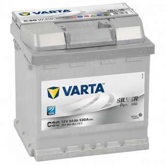 Аккумулятор VARTA Silver Dynamic (54 Ah) 530 A, 12 V Обратная, R+ 0