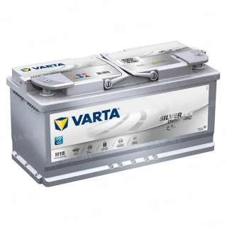Аккумулятор VARTA Silver Dynamic AGM (105 Ah) 950 A, 12 V Обратная, R+ L6 605901 Аккумулятор VARTA Silver Dynamic AGM (105 Ah) 950 A, 12 V Обратная, R+ L6 605901
