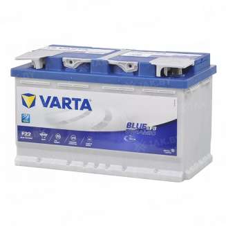 Аккумулятор VARTA Blue Dynamic EFB (80 Ah) 730 A, 12 V Обратная, R+ L4 580500 0