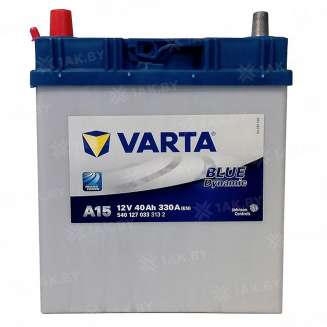 Аккумулятор VARTA Blue Dynamic (40 Ah) 330 A, 12 V Прямая, L+ B19 540127 0