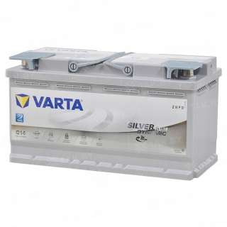Аккумулятор VARTA Silver Dynamic AGM (95 Ah) 850 A, 12 V Обратная, R+ L5 595901 Аккумулятор VARTA Silver Dynamic AGM (95 Ah) 850 A, 12 V Обратная, R+ L5 595901