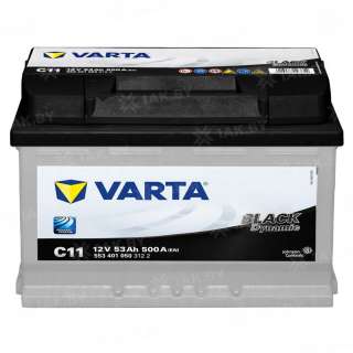 Аккумулятор VARTA Black Dynamic (53 Ah) 500 A, 12 V Обратная, R+ LB2 553401