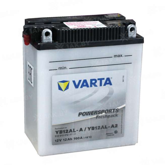 Аккумулятор для мотоцикла Varta Powersports (12 Ah) 120 A, 12 V Прямая, L+ YTX14-4 512013012-558152 0
