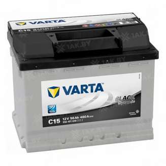Аккумулятор VARTA Black Dynamic (56 Ah) 480 A, 12 V Прямая, L+ 556401 0