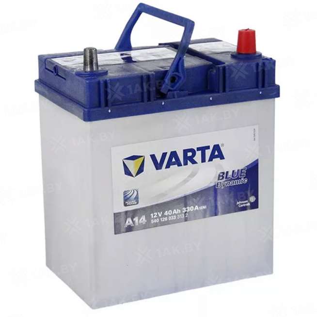 Аккумулятор VARTA Blue Dynamic (40 Ah) 330 A, 12 V Обратная, R+ B19 540125 0