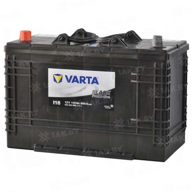 Аккумулятор VARTA PROMOTIVE BLACK (110 Ah) 680 A, 12 V Прямая, L+ D2 0