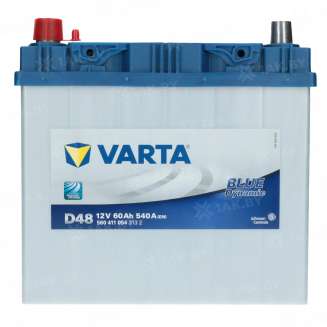 Аккумулятор VARTA Blue Dynamic (60 Ah) 540 A, 12 V Прямая, L+ D23 560411 0