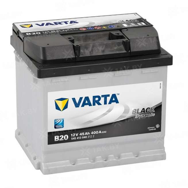 Аккумулятор VARTA Black Dynamic (45 Ah) 400 A, 12 V Прямая, L+ L1 545413 0