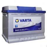 Аккумулятор VARTA Blue Dynamic (60 Ah) 560 А, 12 V Прямая, L+ 560127