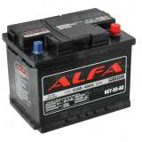 Аккумулятор ALFA Hybrid (55 Ah) 480 A, 12 V Обратная, R+