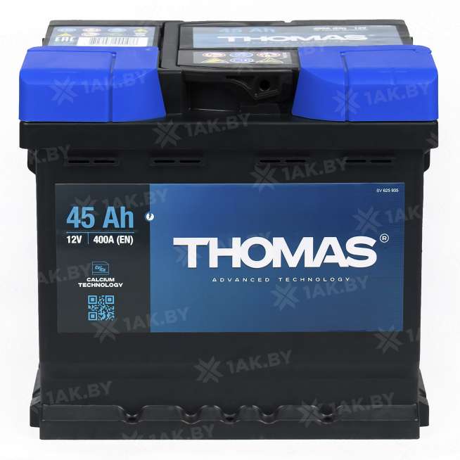 Аккумулятор THOMAS (45 Ah) 400 A, 12 V Обратная, R+ L1 627190 2