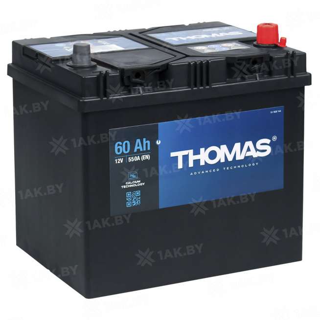 Аккумулятор THOMAS (60 Ah) 550 A, 12 V Обратная, R+ D23 627198 0