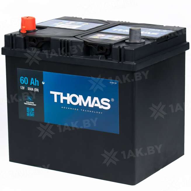 Аккумулятор THOMAS (60 Ah) 550 A, 12 V Прямая, L+ D23 627199 0