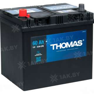 Аккумулятор THOMAS (60 Ah) 550 A, 12 V Прямая, L+ D23 627199