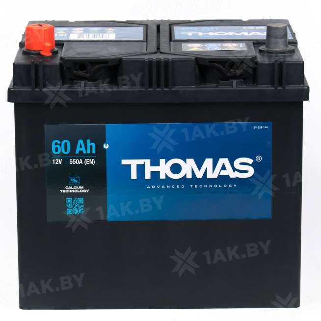 Аккумулятор THOMAS (60 Ah) 550 A, 12 V Прямая, L+ D23 627199 2