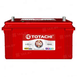 Аккумулятор TOTACHI (110 Ah) 830 A, 12 V Прямая, L+ L6
