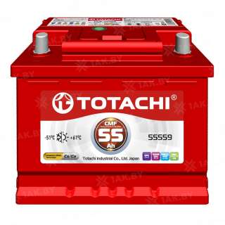 Аккумулятор TOTACHI (55 Ah) 480 A, 12 V Прямая, L+ L2 Аккумулятор TOTACHI (55 Ah) 480 A, 12 V Прямая, L+ L2