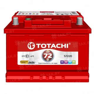 Аккумулятор TOTACHI (72 Ah) 540 A, 12 V Обратная, R+ L3 Аккумулятор TOTACHI (72 Ah) 540 A, 12 V Обратная, R+ L3
