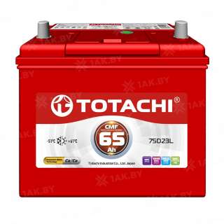 Аккумулятор TOTACHI (65 Ah) 550 A, 12 V Прямая, L+ D23 Аккумулятор TOTACHI (65 Ah) 550 A, 12 V Прямая, L+ D23