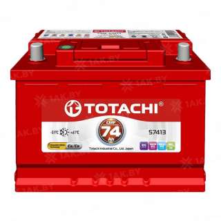 Аккумулятор TOTACHI (74 Ah) 610 А, 12 V Прямая, L+ L3 Аккумулятор TOTACHI (74 Ah) 610 А, 12 V Прямая, L+ L3