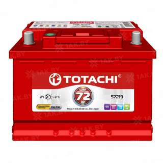 Аккумулятор TOTACHI (72 Ah) 540 A, 12 V Прямая, L+ L3 Аккумулятор TOTACHI (72 Ah) 540 A, 12 V Прямая, L+ L3