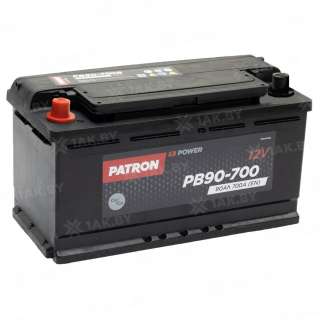 Аккумулятор Patron PB (90 Ah) 700 A, 12 V Прямая, L+ L5 Аккумулятор Patron PB (90 Ah) 700 A, 12 V Прямая, L+ L5