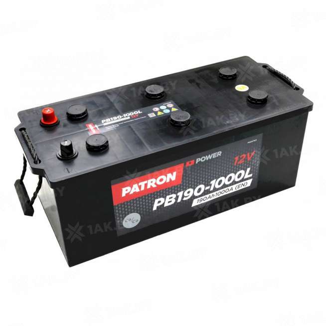 Аккумулятор Patron PB (190 Ah) 1000 A, 12 V Прямая, L+ D5 0