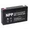 Аккумулятор NPP (7.5 Ah,6 V) AGM 151x34x100 1.11 кг 0