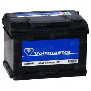 Аккумулятор VOLTMASTER (50 Ah) 510 A, 12 V Обратная, R+ L1 Аккумулятор VOLTMASTER (50 Ah) 510 A, 12 V Обратная, R+ L1