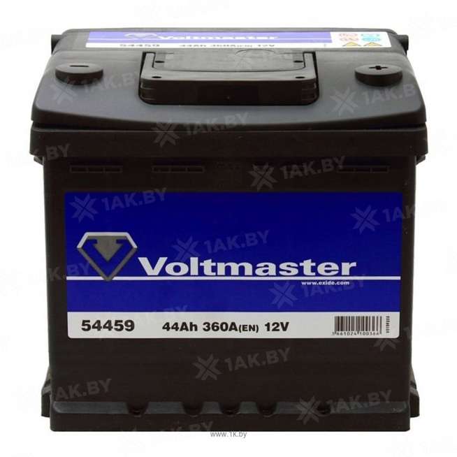 Аккумулятор VOLTMASTER (44 Ah) 360 A, 12 V Обратная, R+ L2 0