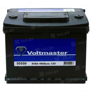 Аккумулятор VOLTMASTER (55 Ah) 460 A, 12 V Обратная, R+ L2 Аккумулятор VOLTMASTER (55 Ah) 460 A, 12 V Обратная, R+ L2