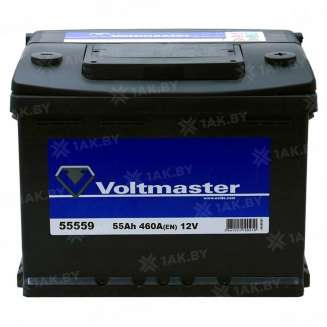 Аккумулятор VOLTMASTER (55 Ah) 460 A, 12 V Обратная, R+ L2 0
